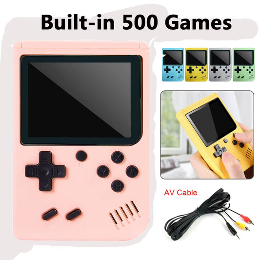 Consola Retro Arcade con 500 Juegos Clásicos Integrados