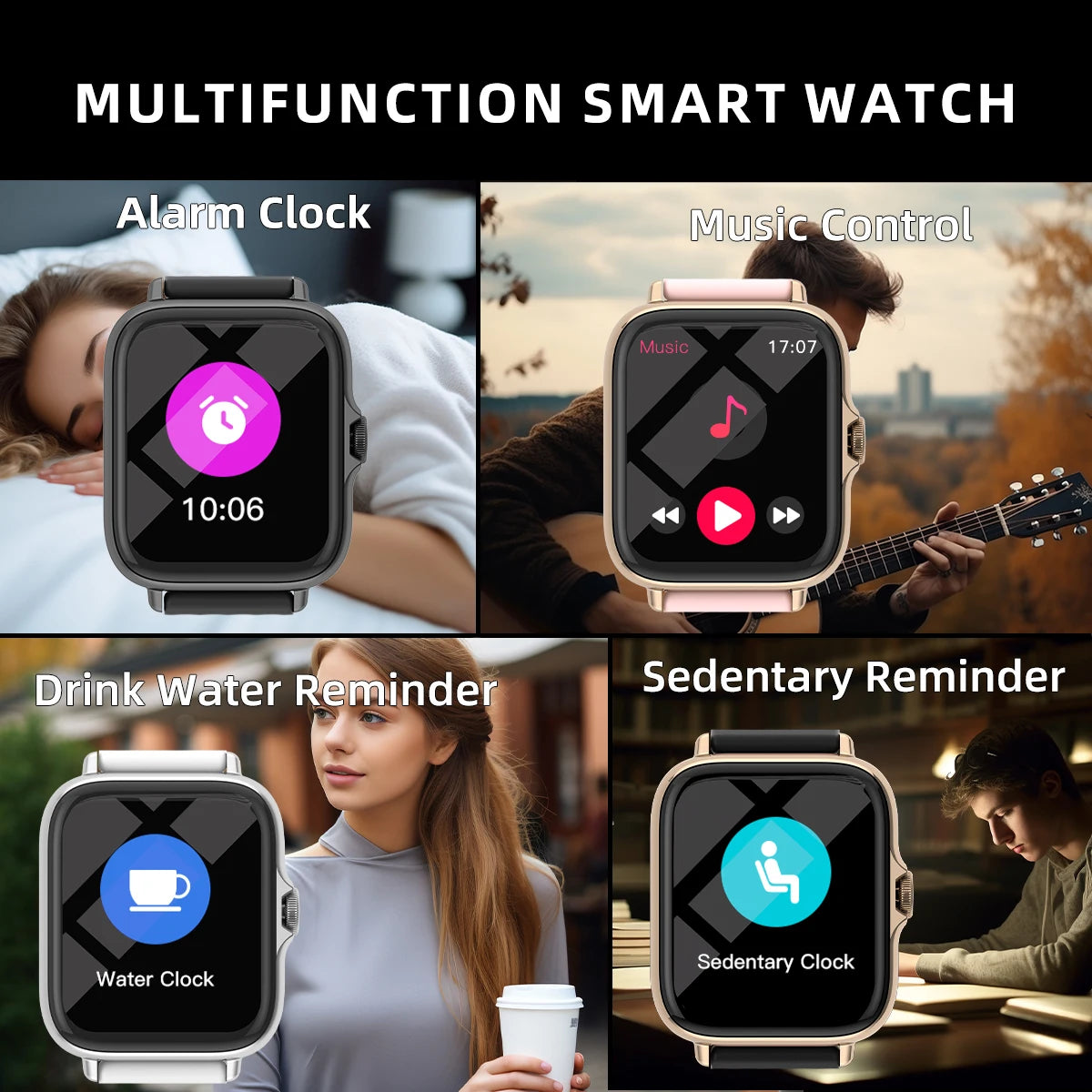 Reloj Inteligente con Mensajes y Respuesta a Llamadas